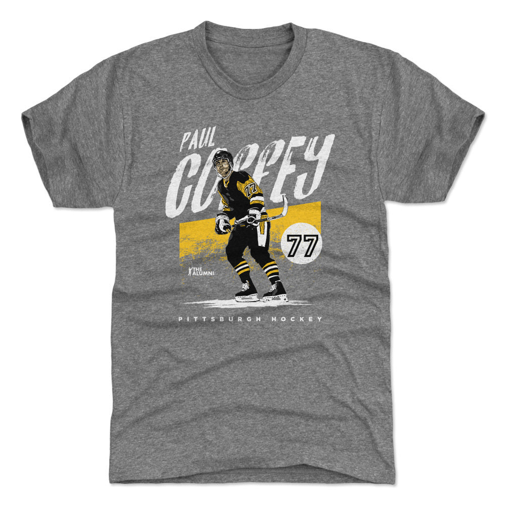 Paul Coffey Pittsburgh Grunge WHT