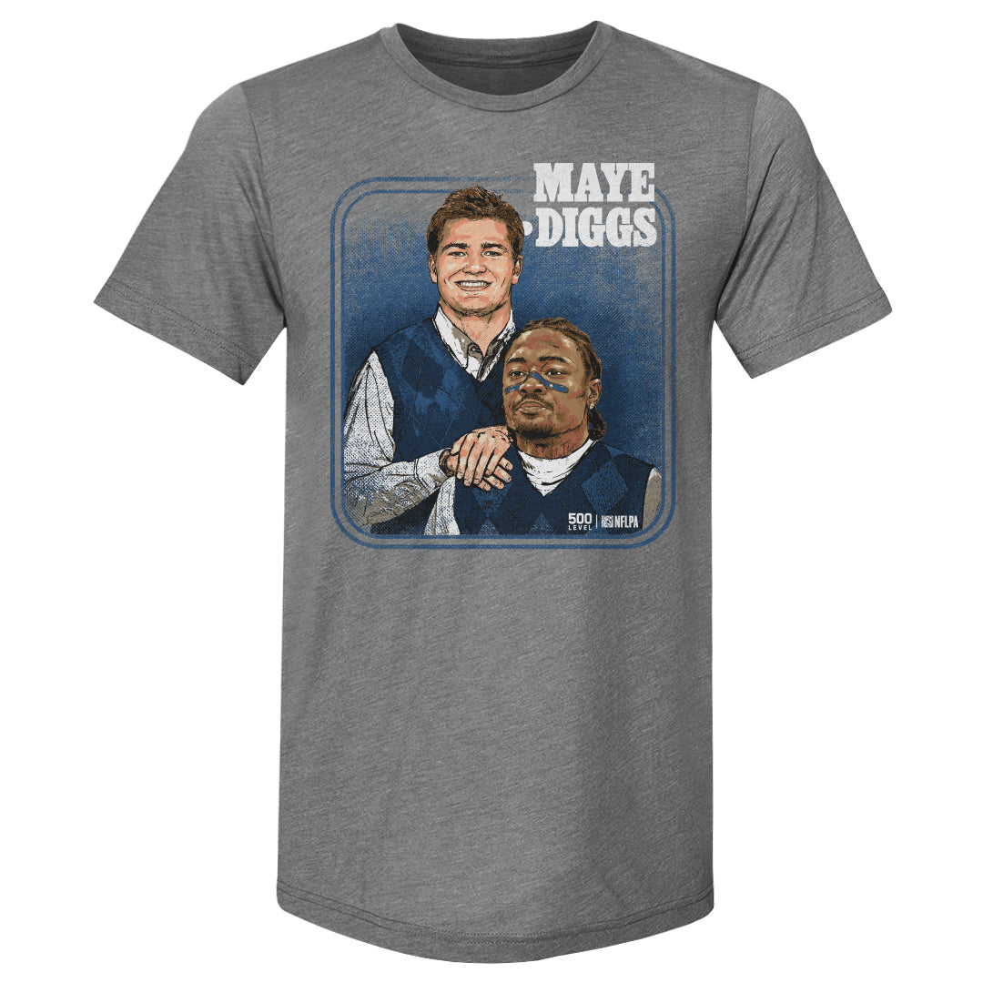 Drake Maye & Stefon Diggs New England Step Brothers WHT