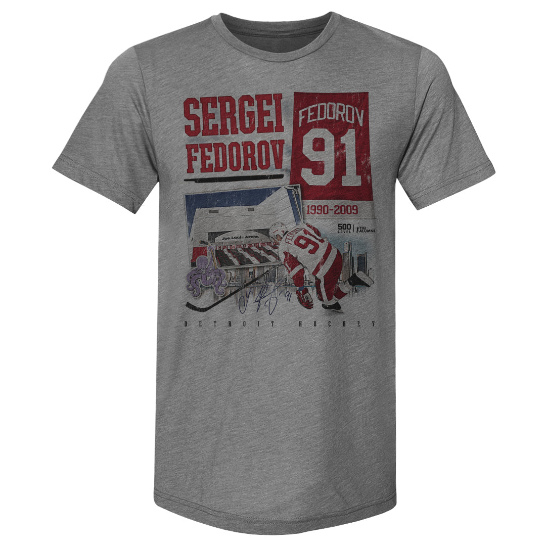 Sergei Fedorov Detroit Retirement