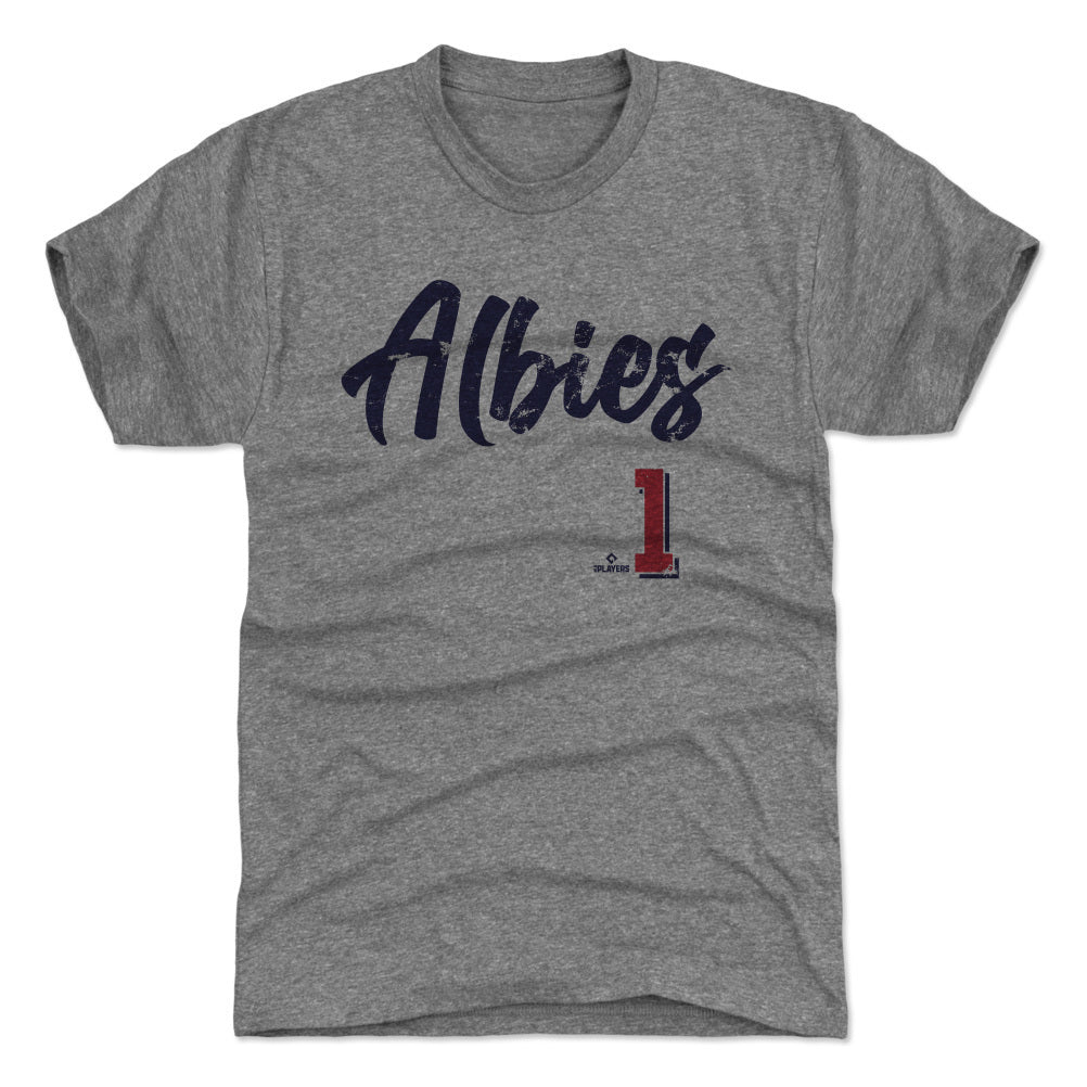 Ozzie Albies Atlanta Script