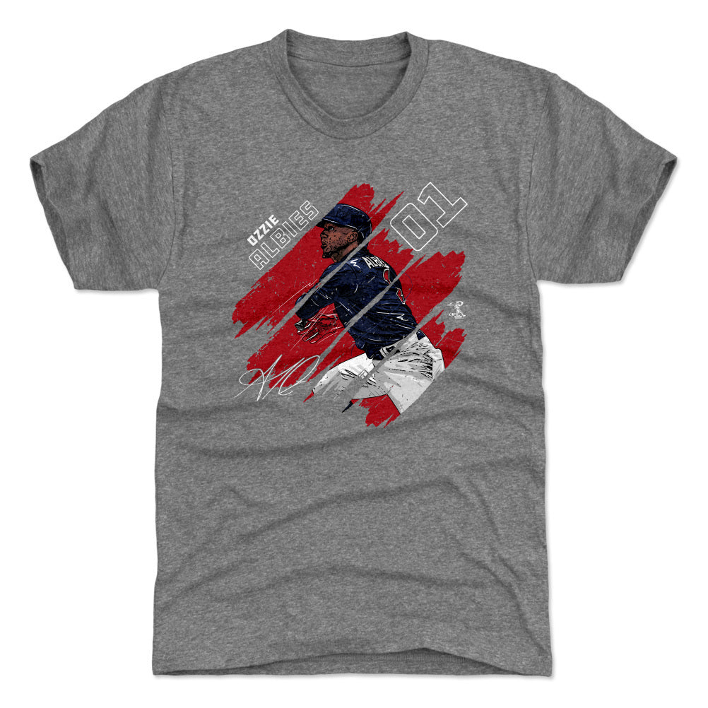 Ozzie Albies Stripes WHT
