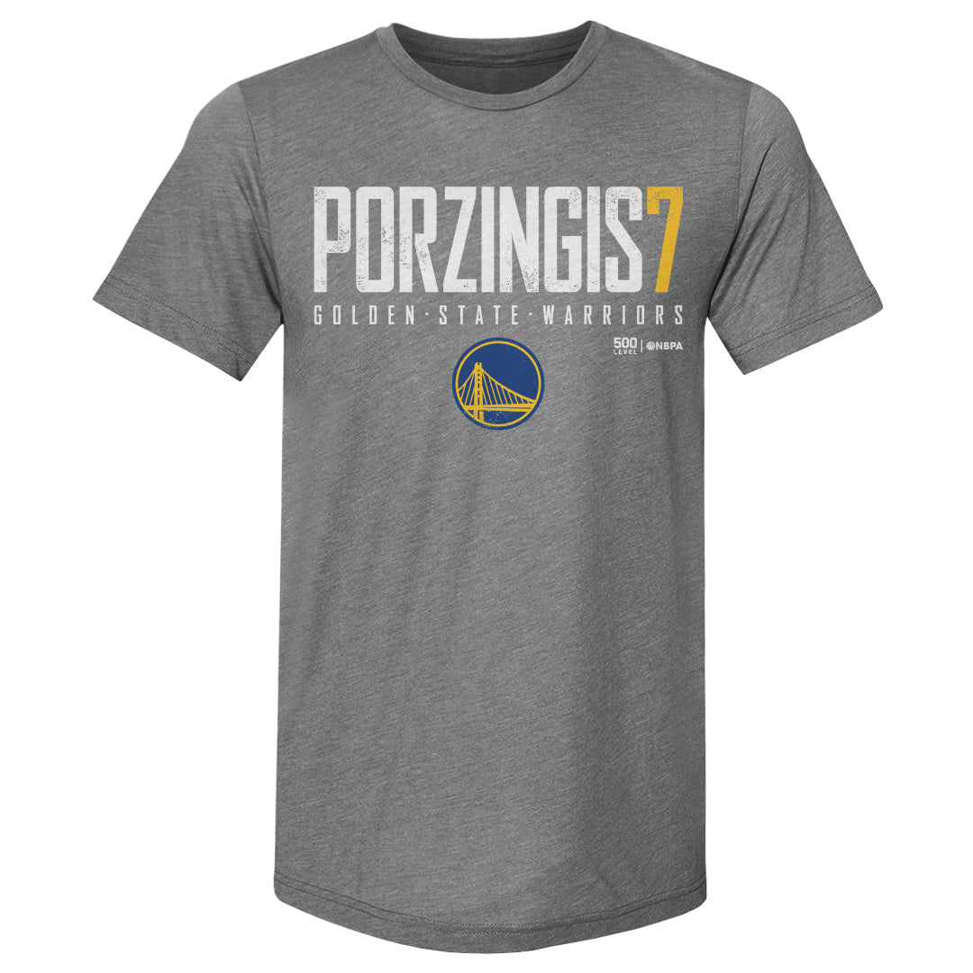 Kristaps Porzingis Golden State Warriors Elite WHT