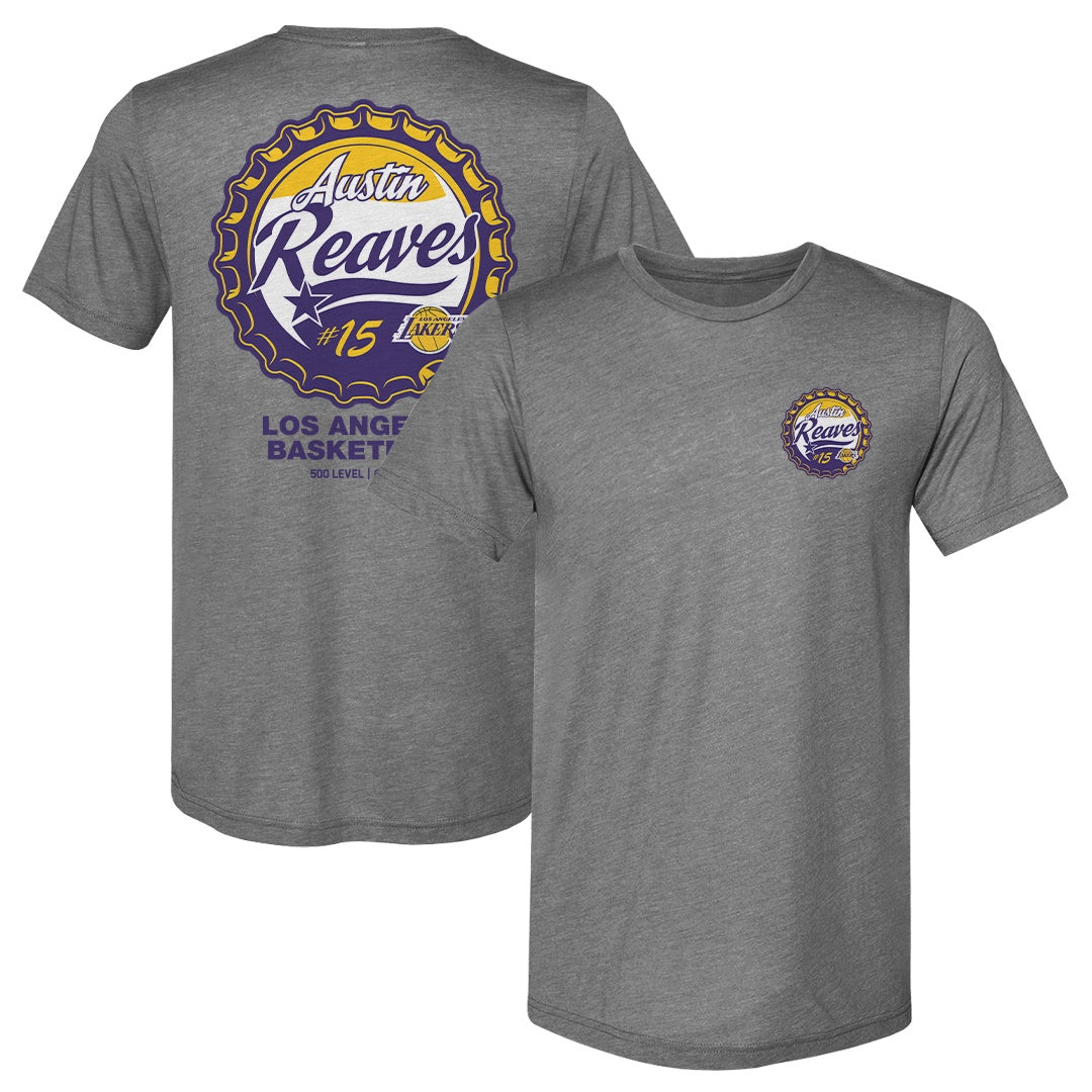 Austin Reaves Los Angeles Lakers Bottle Cap F&B WHT