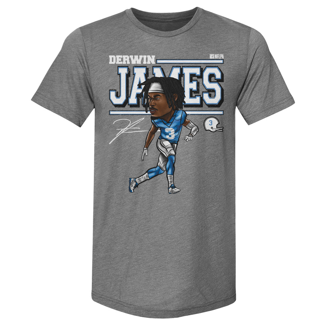 Derwin James Los Angeles C Cartoon WHT