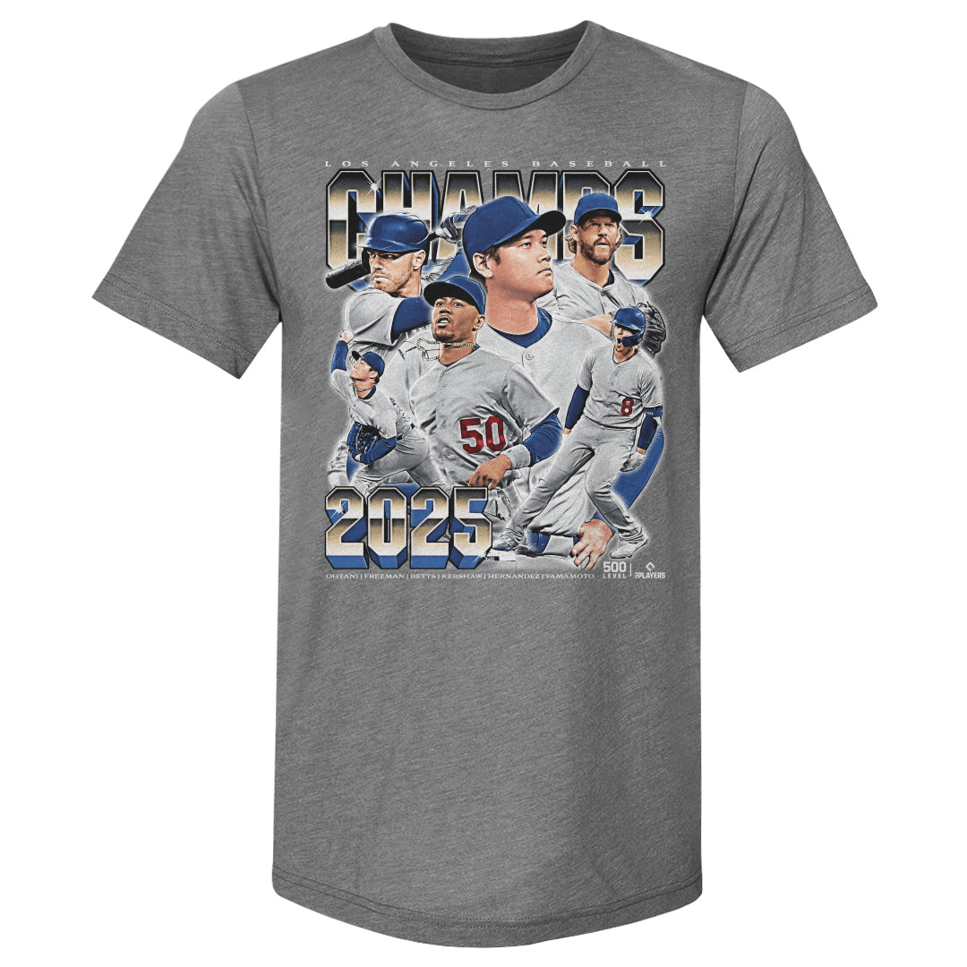 Los Angeles D Baseball 2025 Champs Vintage WHT