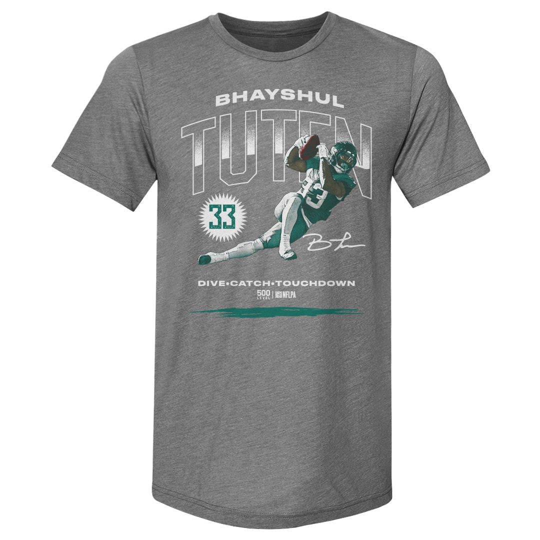 Bhayshul Tuten Jacksonville Dive Catch Touchdown WHT