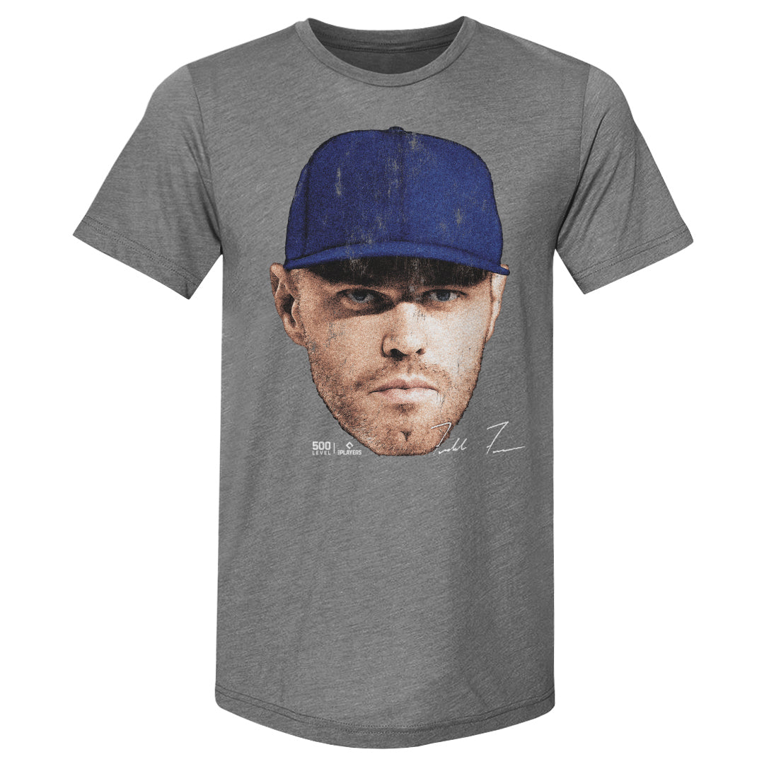 Freddie Freeman Los Angeles D Vintage Head WHT