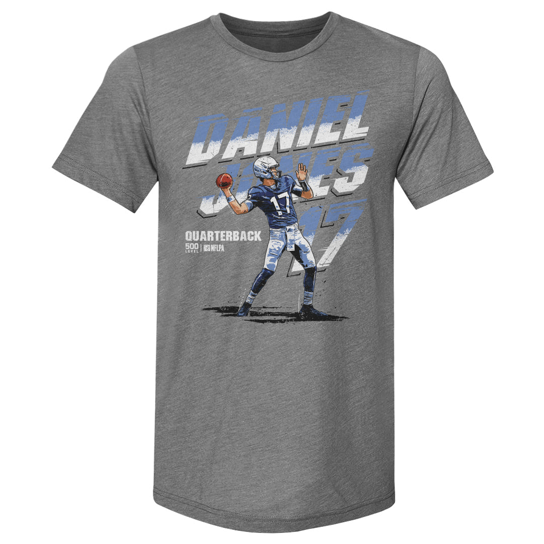 Daniel Jones Indianapolis Name Number WHT