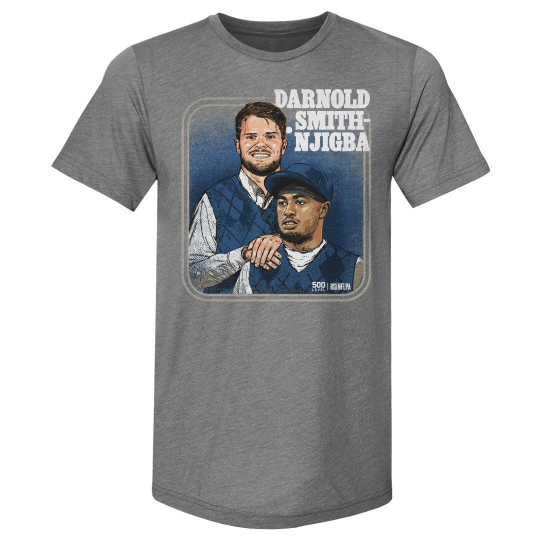 Sam Darnold & Jaxon Smith-Njigba Seattle Step Brothers WHT