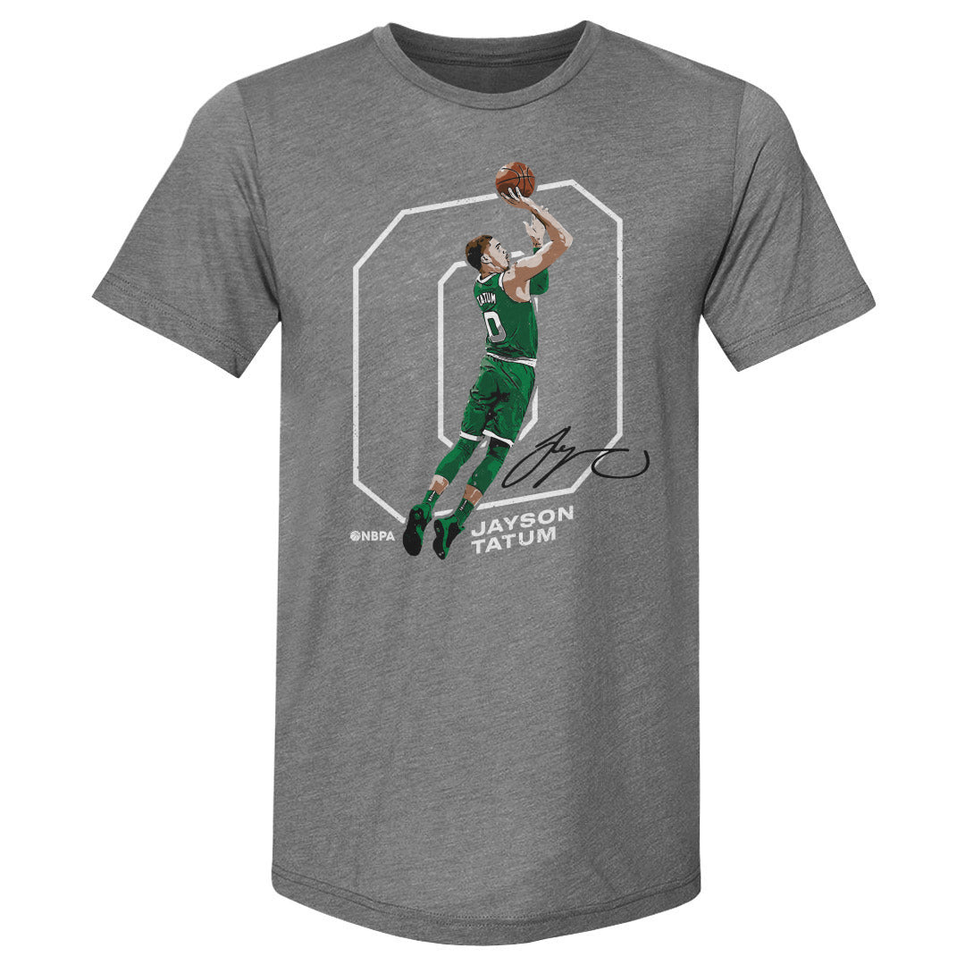 Jayson Tatum Outline W WHT