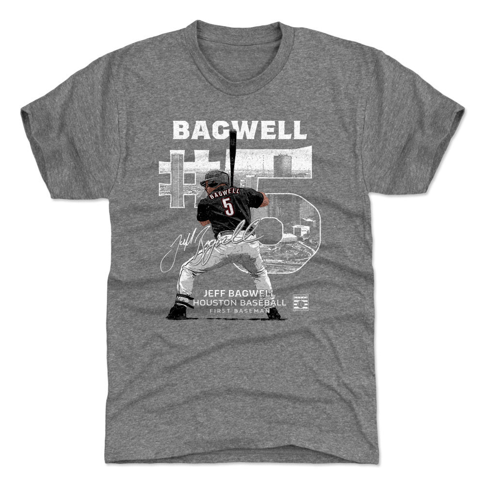 Jeff Bagwell Throwback Number WHT