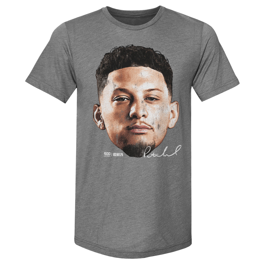 Patrick Mahomes Kansas City Vintage Head WHT