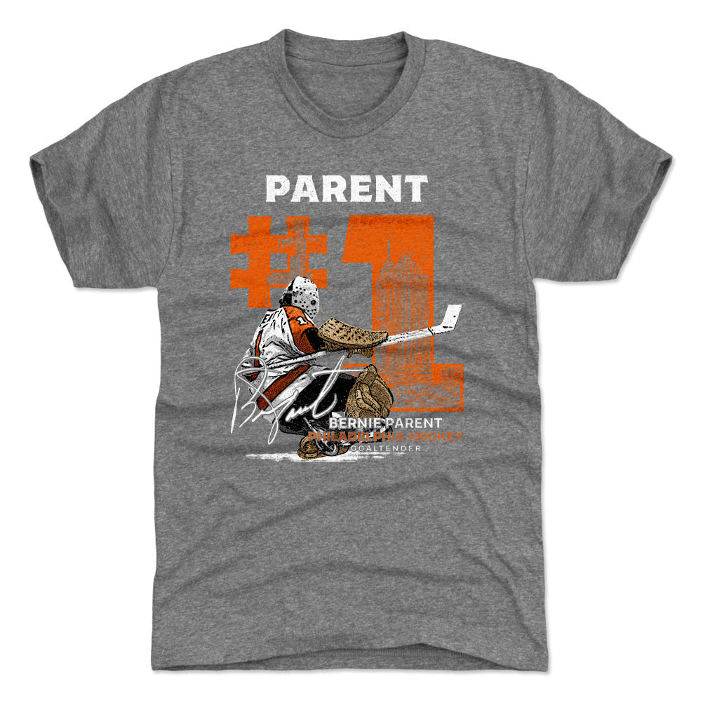 Bernie Parent Throwback Number WHT