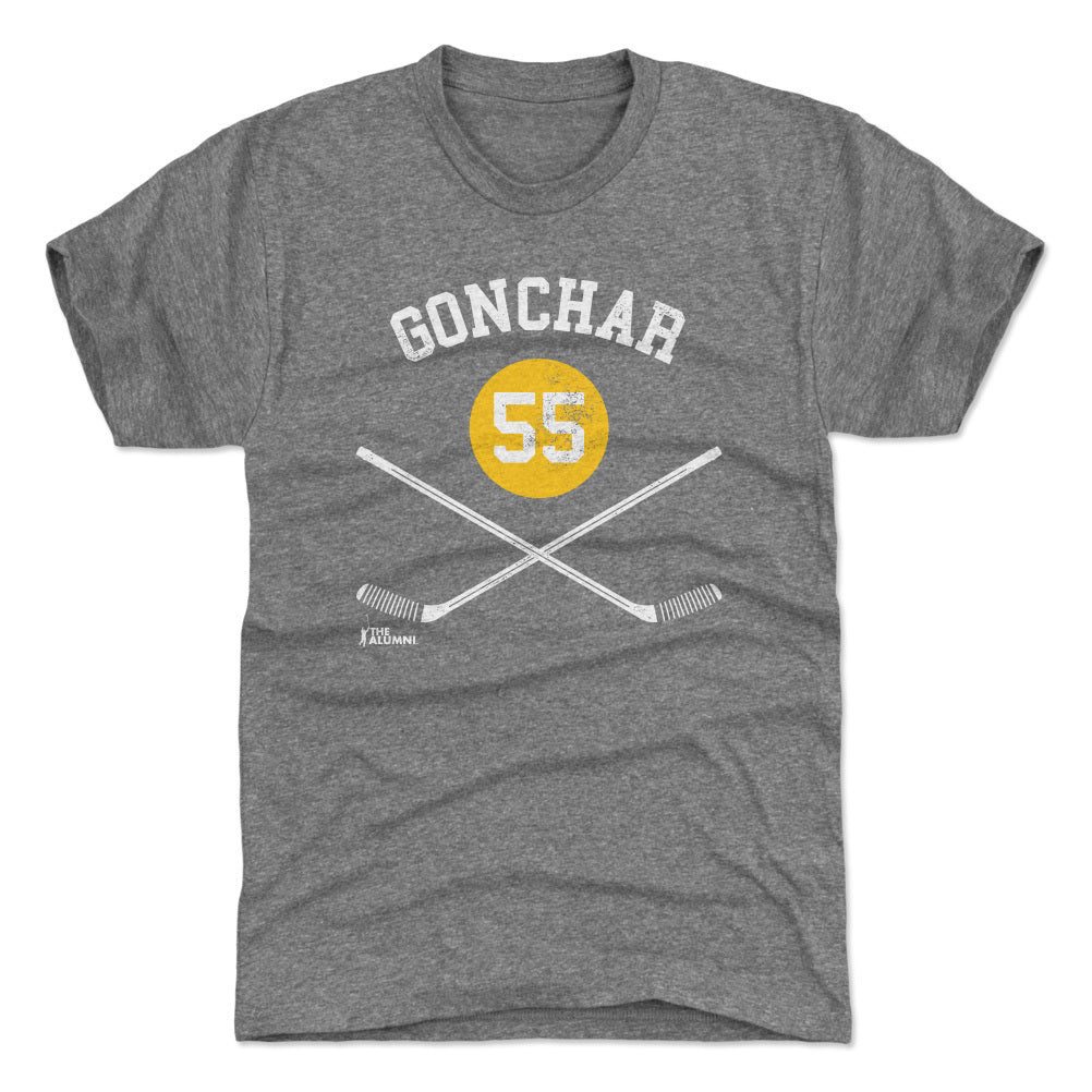Sergei Gonchar Pittsburgh 55 Sticks WHT