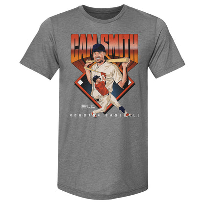 Cam Smith Houston Baseball Diamond WHT