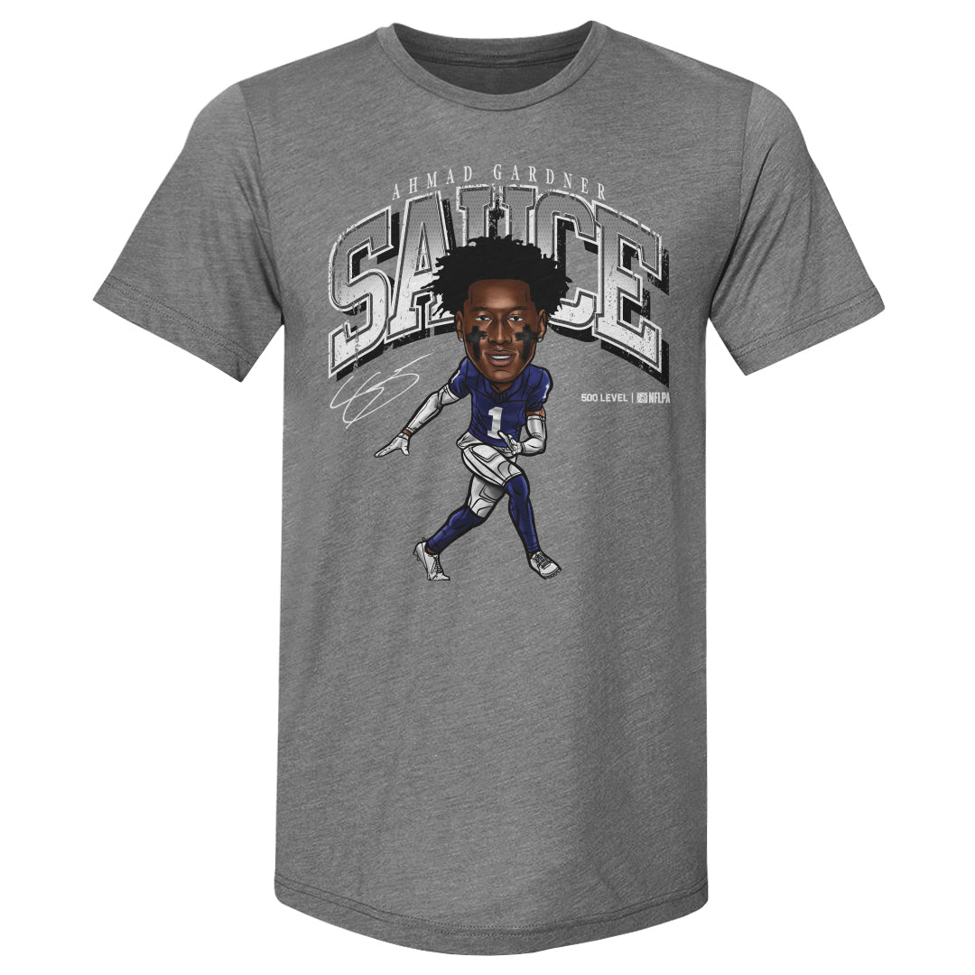 Sauce Gardner Indianapolis Cartoon WHT