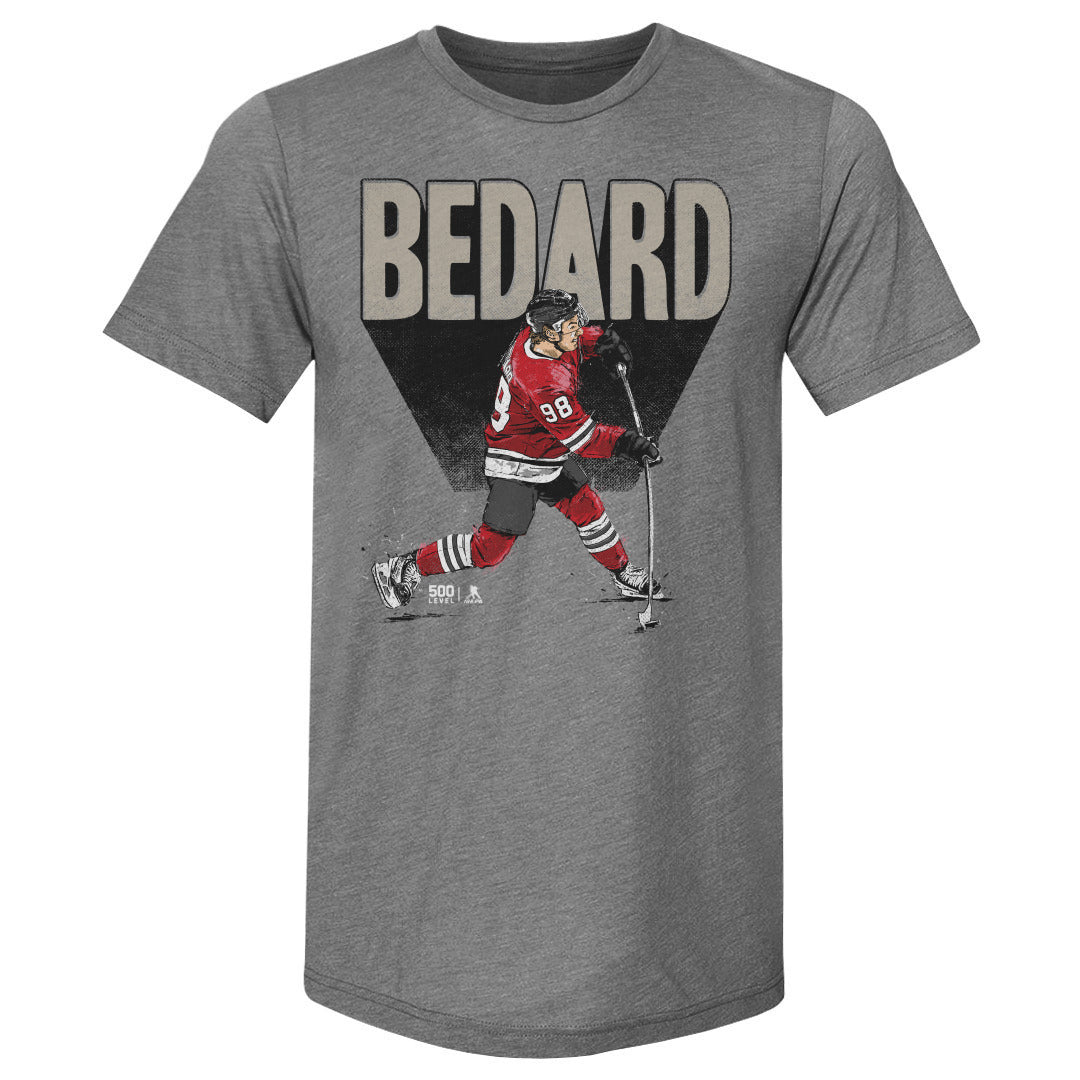 Connor Bedard Chicago Bold WHT
