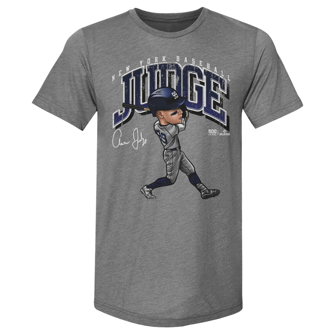 Aaron Judge New York Y Cartoon WHT