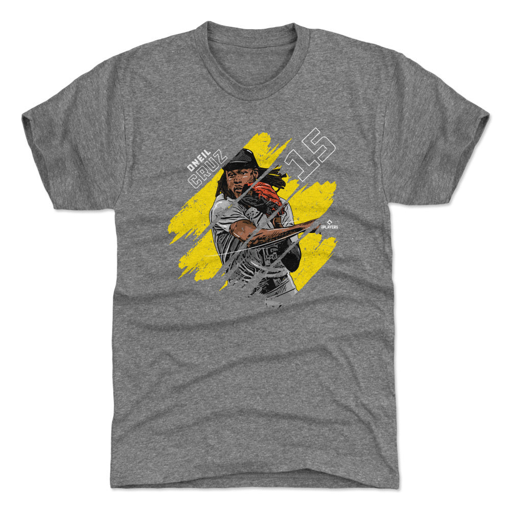 Oneil Cruz Pittsburgh Stripes WHT