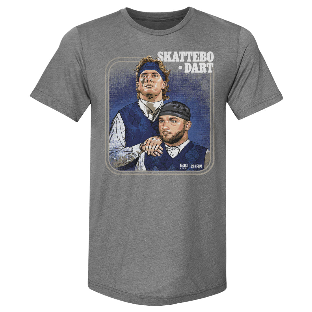 Jaxson Dart & Cam Skattebo New York G Step Brothers WHT