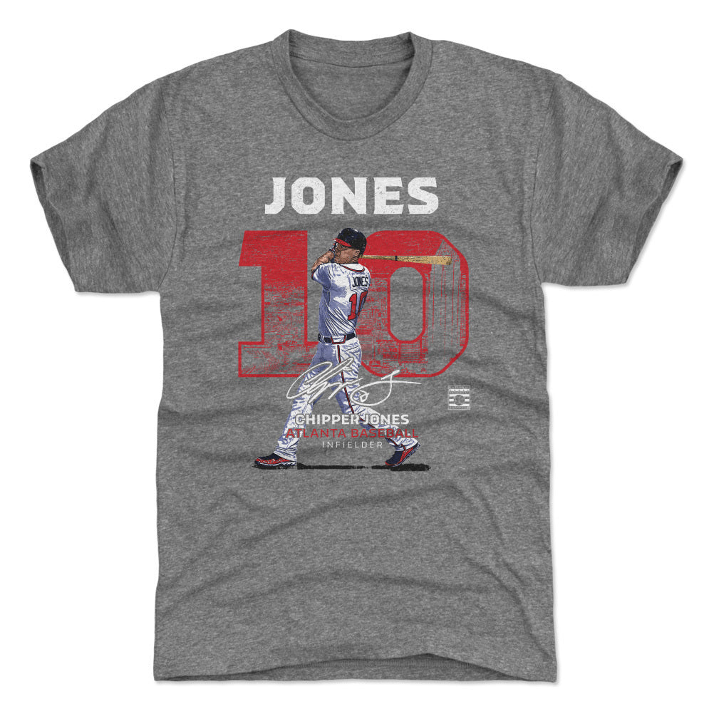 Chipper Jones Atlanta Throwback WHT