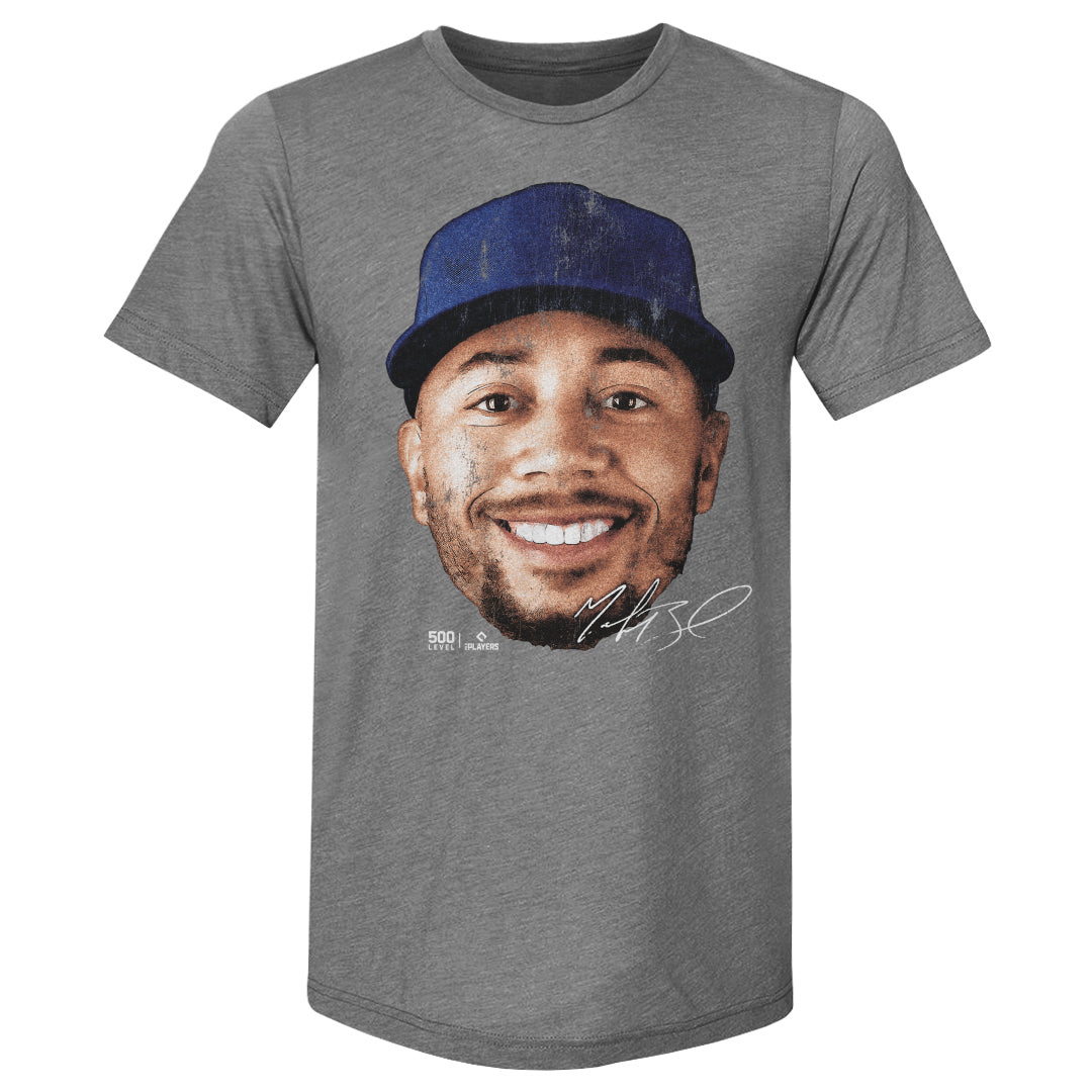 Mookie Betts Los Angeles D Vintage Head WHT