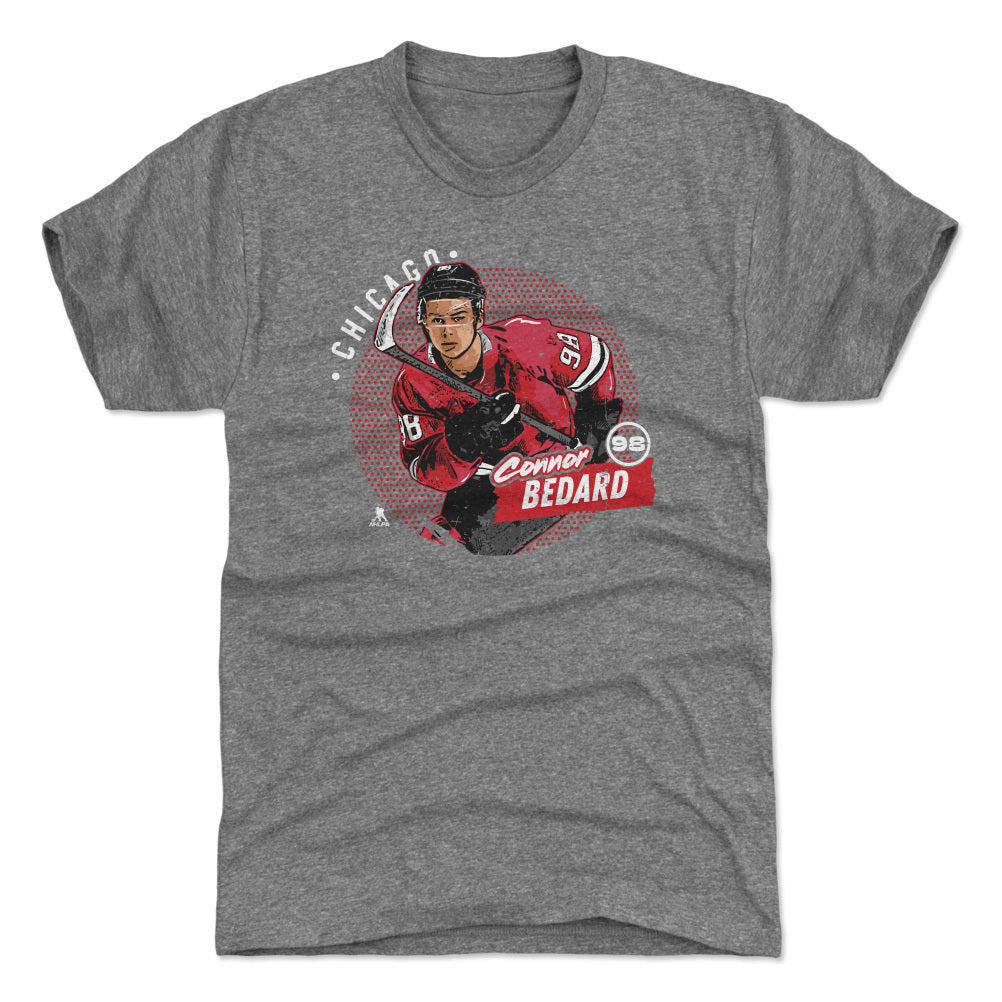 Connor Bedard Chicago Dots WHT