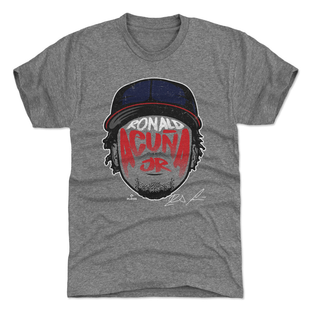 Ronald Acuna Jr. Player Silhouette WHT