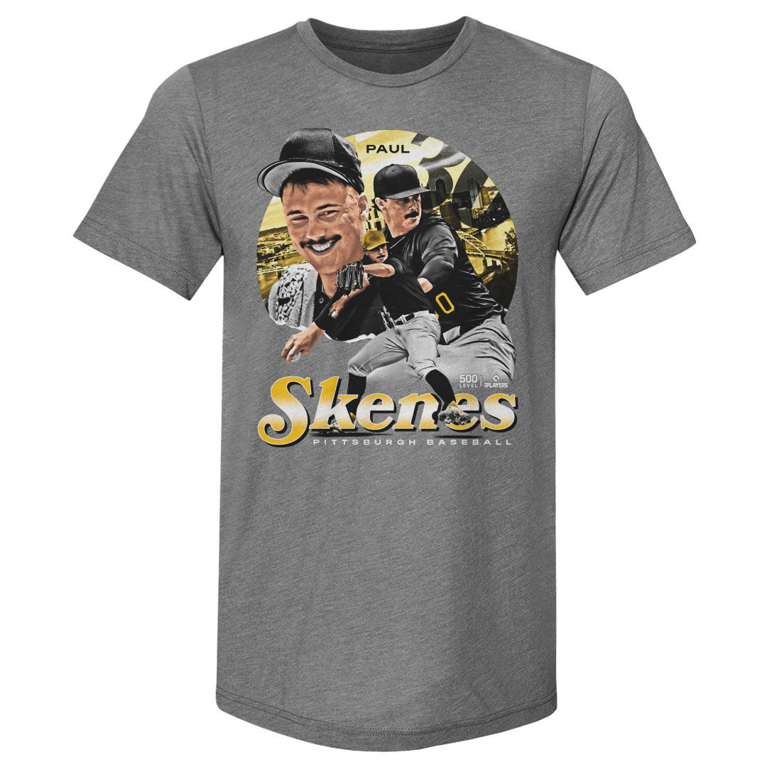 Paul Skenes Pittsburgh Vintage WHT