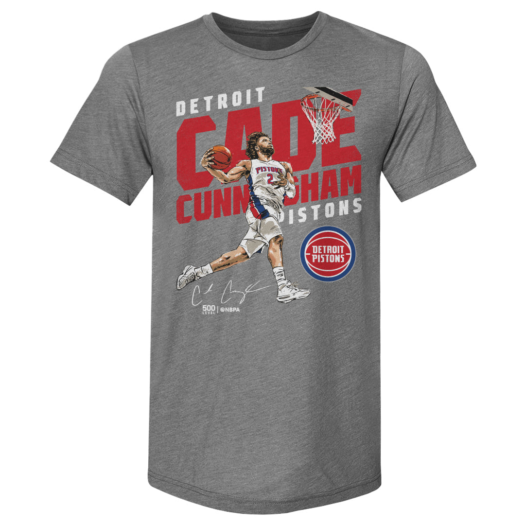 Cade Cunningham Detroit Pistons Slam WHT
