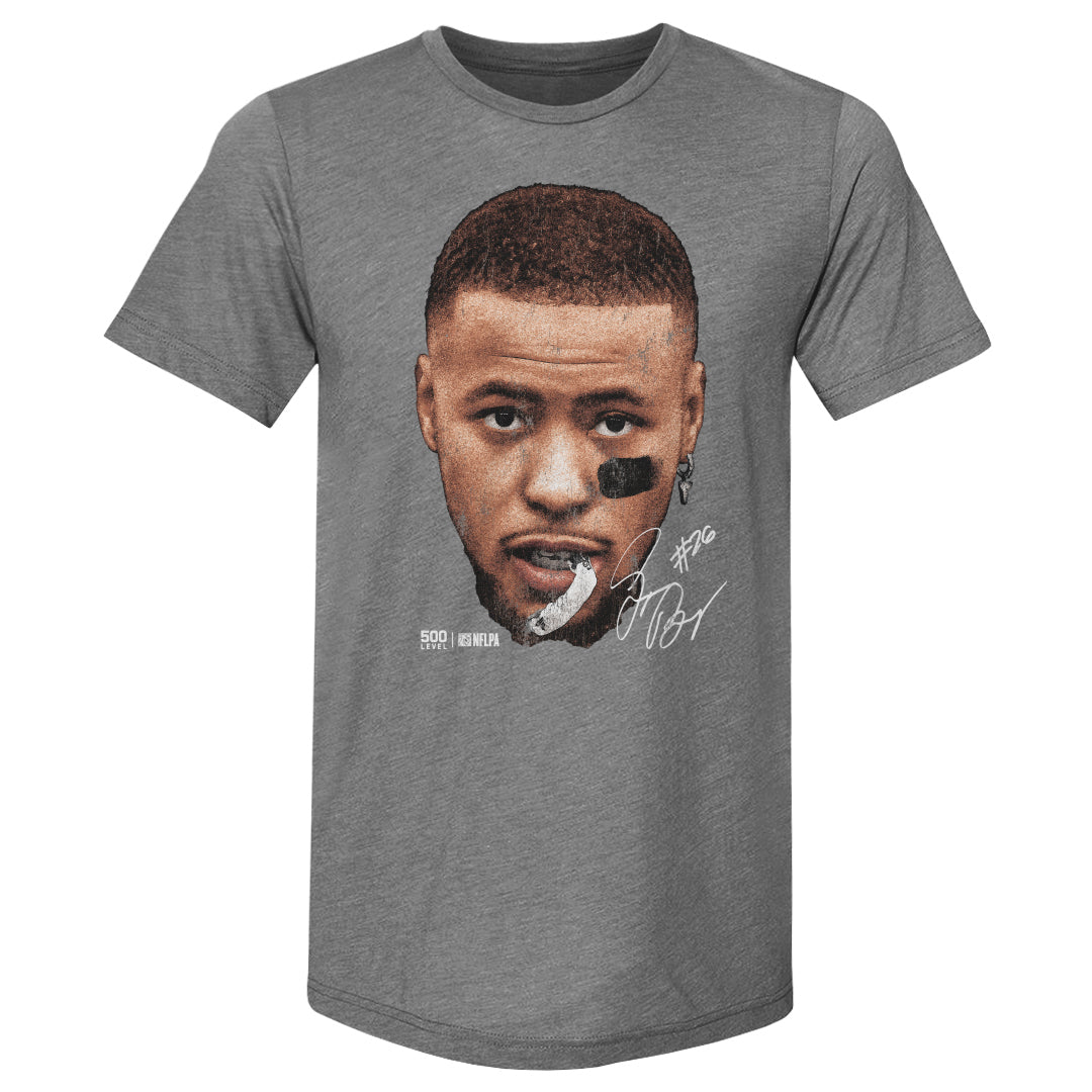 Saquon Barkley Philadelphia Vintage Head WHT