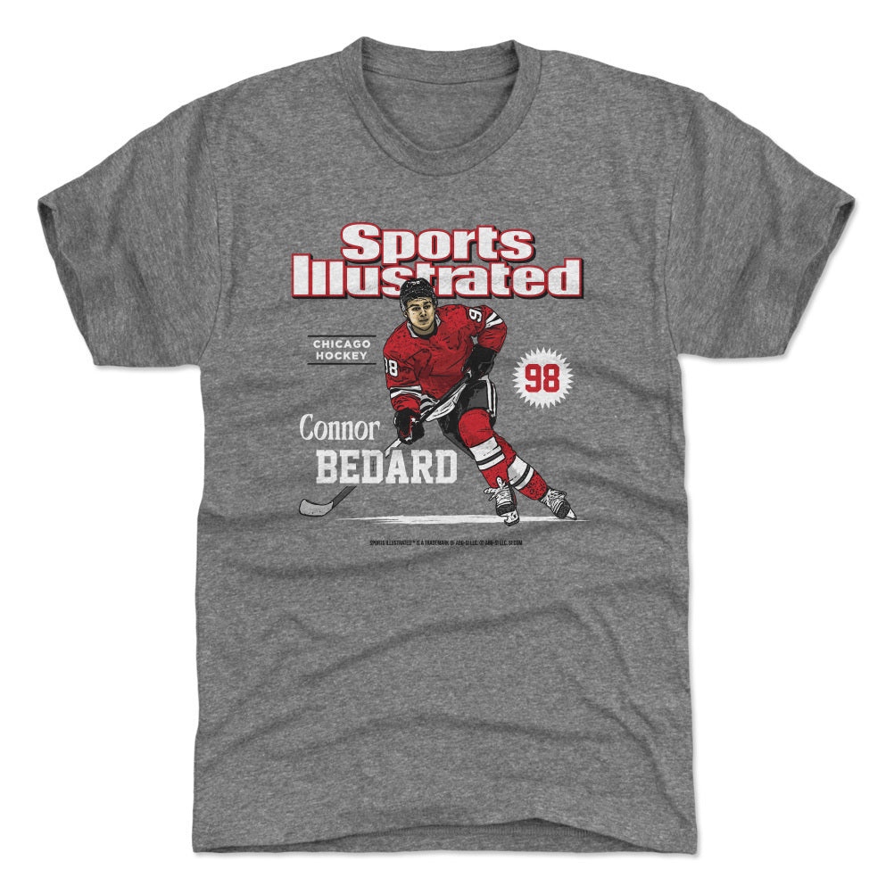 Connor Bedard Sports Illustrated & Chicago Card WHT