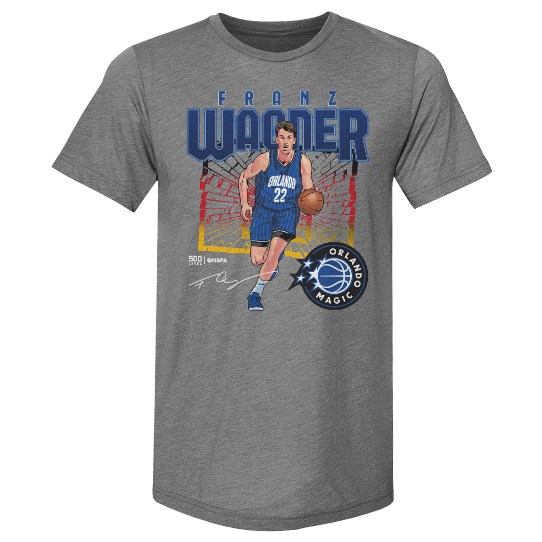 Franz Wagner Orlando Magic Shattered Flag WHT