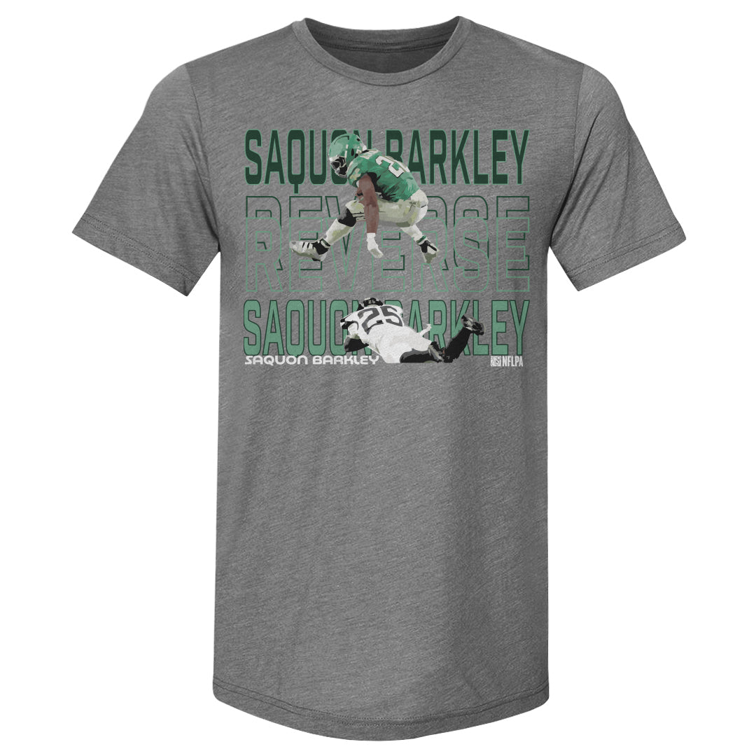 Saquon Barkley Philadelphia Hurdle WHT