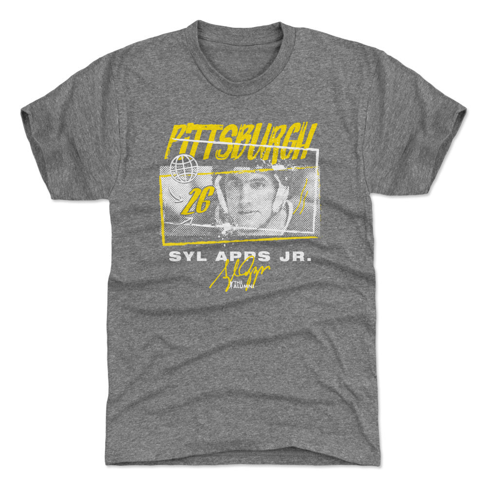 Syl Apps Jr. Pittsburgh Tones WHT