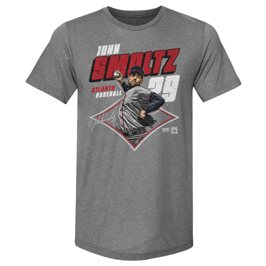 John Smoltz Atlanta Diamond WHT