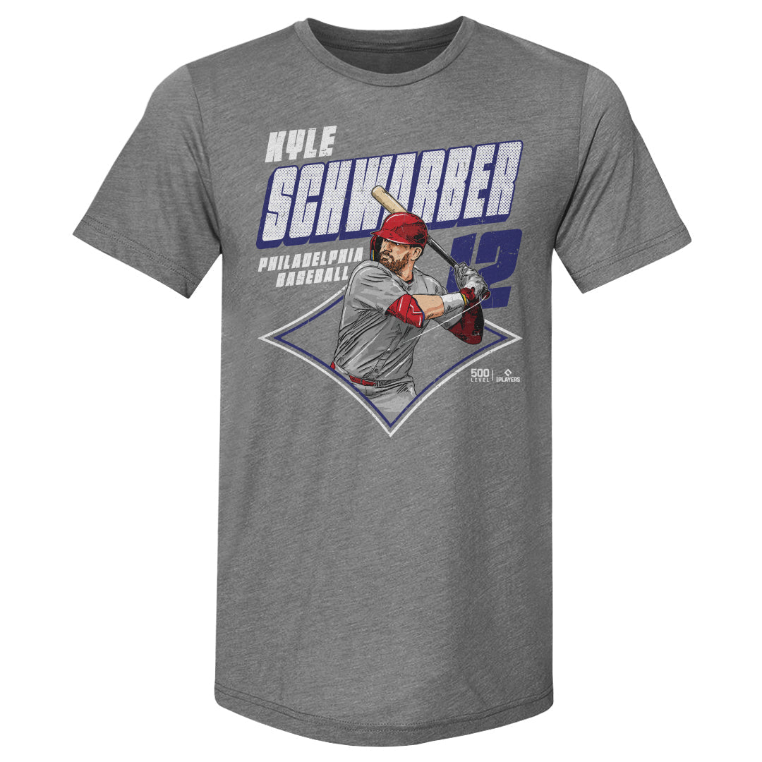Kyle Schwarber Philadelphia Diamond WHT
