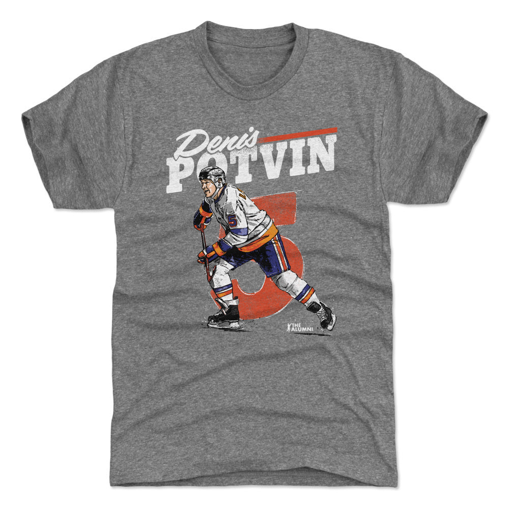 Denis Potvin New York I Retro WHT