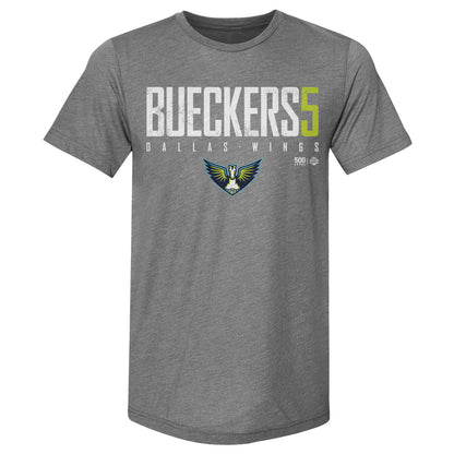 Paige Bueckers Dallas Wings Elite WHT Mens Premium T Shirt 500 Level Officially Licensed Fan Gear