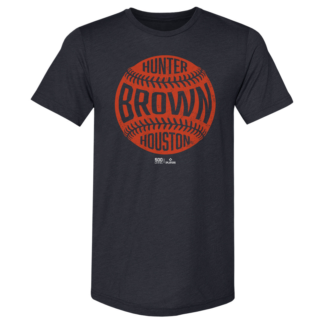 Hunter Brown Houston Vintage Baseball WHT