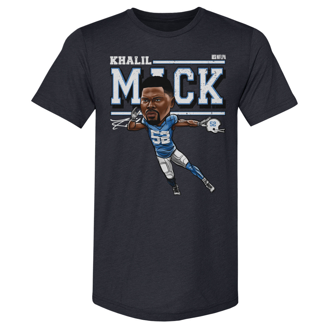 Khalil Mack Los Angeles C Cartoon WHT