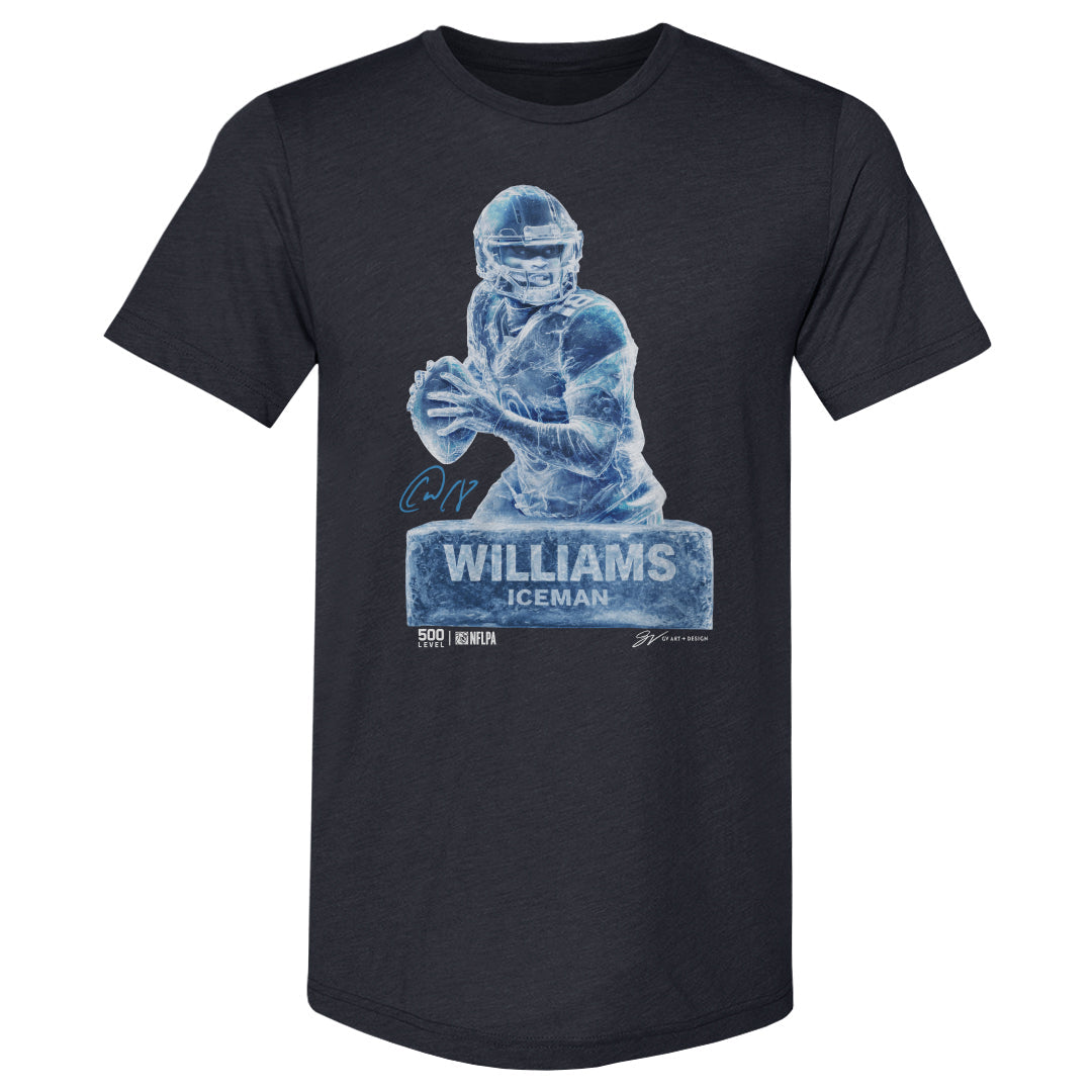 Caleb Williams Chicago Iceman Sculpture WHT