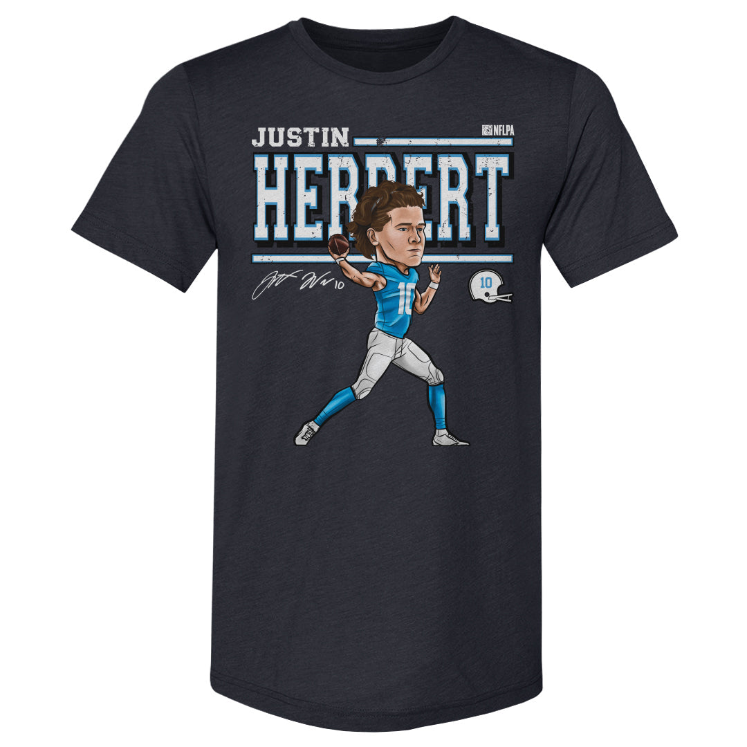 Justin Herbert Cartoon WHT