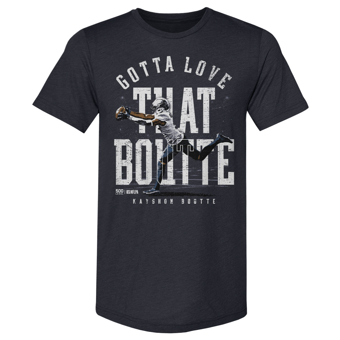 Kayshon Boutte New England Love That Boutte WHT