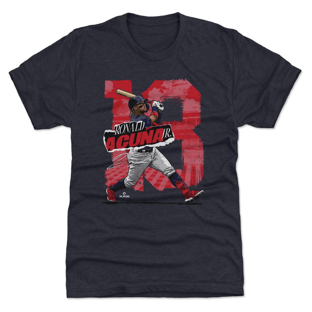 Ronald Acuna Jr. Atlanta Rough WHT