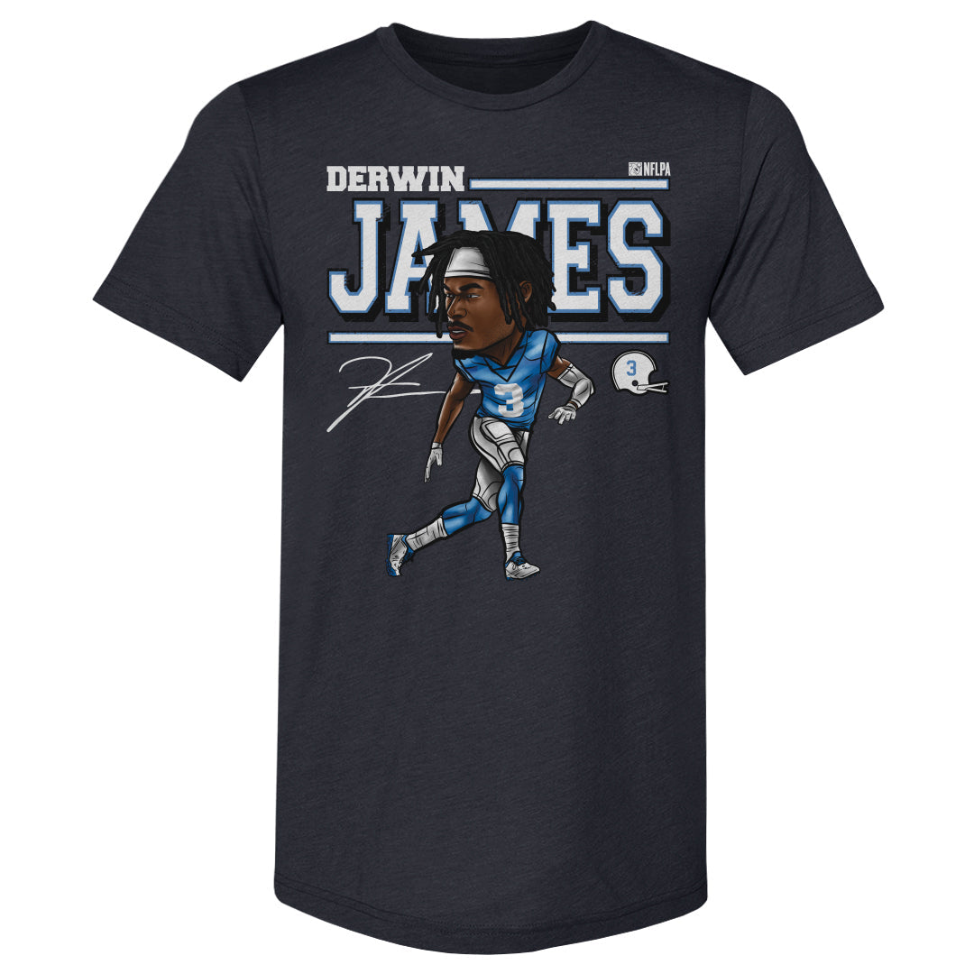 Derwin James Los Angeles C Cartoon WHT