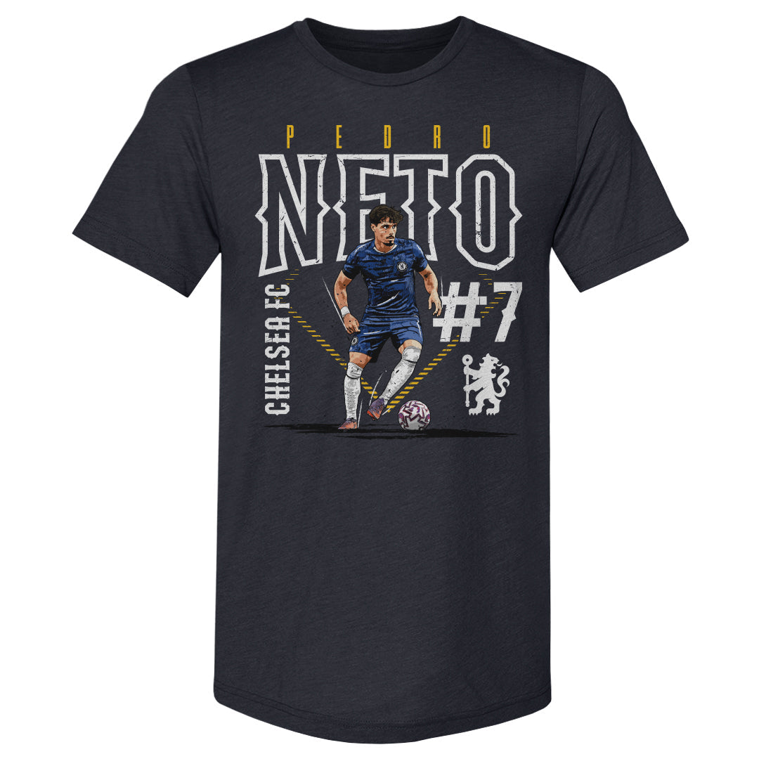 Pedro Neto Chelsea FC Outline Number WHT