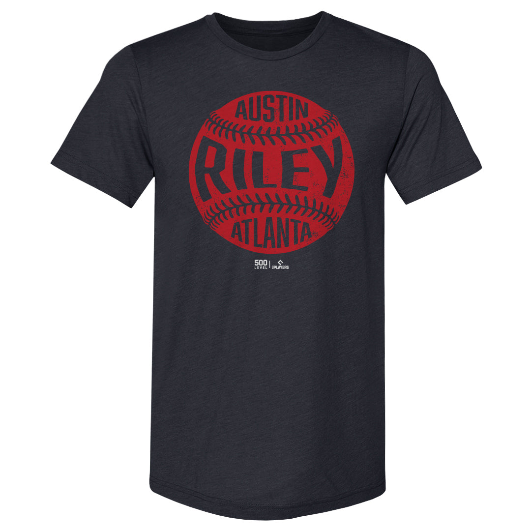 Austin Riley Atlanta Vintage Baseball WHT