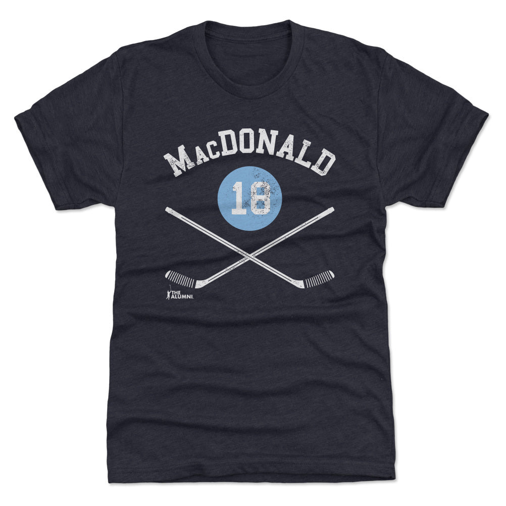 Lowell MacDonald Pittsburgh 18 Sticks WHT