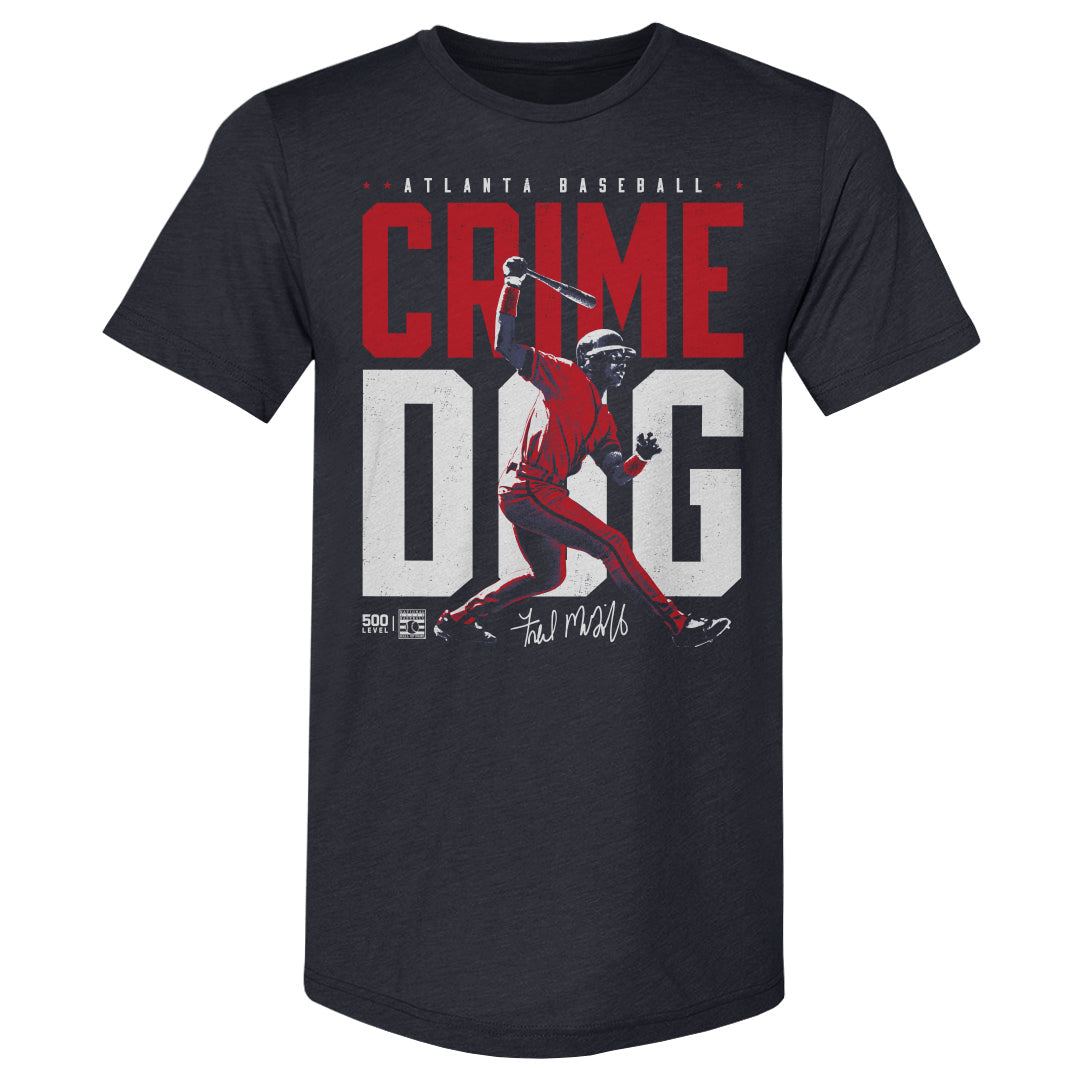Fred McGriff Atlanta Crime Dog WHT